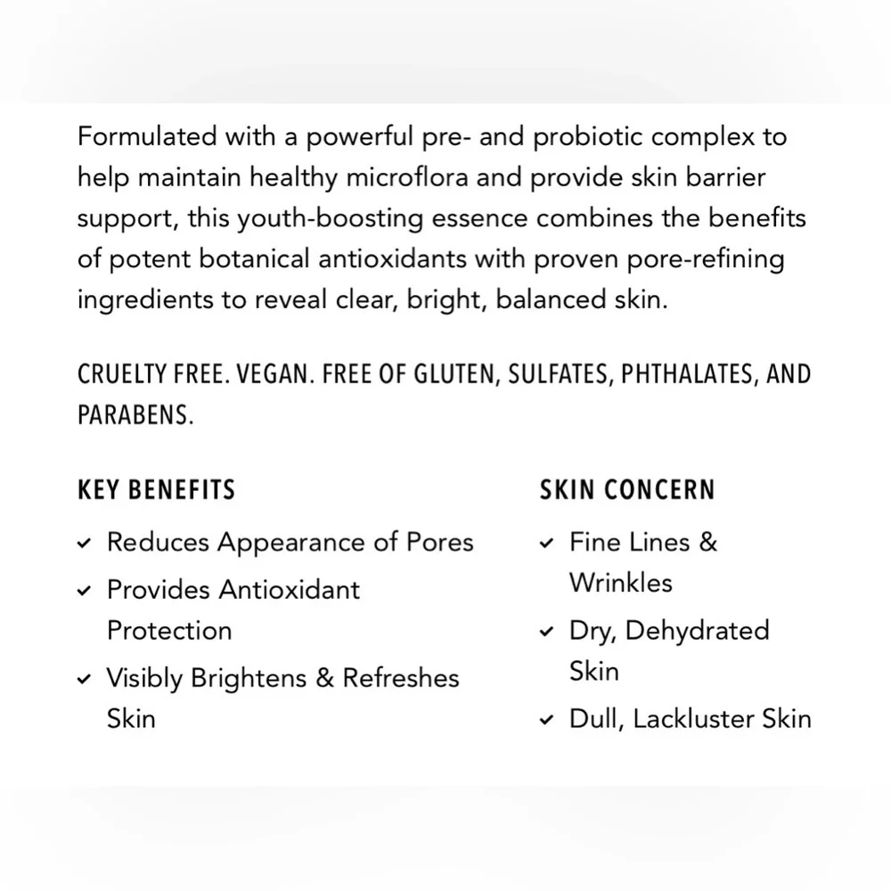 Hydraflora Probiotic Essence - Bundle of 2 - Anti-Wrinkle + Detox / 1 oz - NEW